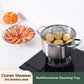 Steamer Basket for Cooking 304 Stainless Steel Entirely Thickened,Collapsible Steamer Insert for Pots, Fits Instant Pot/Skillets (5.5&