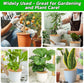 4pcs Coconut Fiber Mulch Ring Tree Plant Protector Mat, 14 Inch Natural Coco Coir Tree Mulch Ring Plant Pot Soil Cover, Tree Rings Disc Plant Cover for Indoor Outdoor Plants, Landscaping