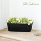 3 Pcs Metal Hanging Flower Pots for Railing Fence Outdoor Planter 15.7 Inch Hanging Bucket Pots Countryside Window Flower Plant Holder with Detachable Hooks for Garden Yard Home Decor,Black