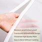 4 Pack Hanging Garment Bags, 43" 35" Long Large Closet Clothes Protector with Zipper, Plastic Jackets Storage Rack Cover for Shirt Suits Coat Dress, Bottom Enclosed (Rack not included)