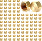 100 Pack Brass Compression Cap, Stop Value Caps, Drain Pipe Fittings for Hose Connector Nozzle Joints Outdoor Garden Water Air Line