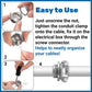 50 Pack 1/2 Inch Clamp Type Cable Connectors, Zinc Alloy and Steel Electrical Conduit Fittings for NM Cable, Rust Resistant Non-Metallic Wire Clamps to Protect Cables, Silver