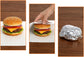 200 Pack Insulated Foil Sandwich Wrap Sheets, 12"x12" Pre-Cut Burger Wrapping Paper, Heat and Cold Insulation Aluminum Wrappers for Hot Dogs, Burritos, BBQ, Lock in Freshness