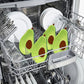 4 Pack Avocado Spoon Rest for Stove Top, 6.5 Inch Cute Ceramic Holder, Heat-Resistant Kitchen Counter Ladle Spoonrest, Large Cooking Utensil Dish Spatula, Tongs, Housewarming Gifts