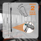 2PCS Gym Cable Extension,Replacement Machine Accessories,Cable Pulley Attachments for -Thick 5mm(0.2inch) Heavy Duty Steel Wire Rope Home Cable, Leg Extensions  10 inch (2PCS)