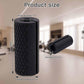 Thick Dumbbell & Barbell Grips for Weightlifting - High-Density Silicone Rubber, Non-Slip Gym Muscle Growth, Hand Stress Relief, Arm Blaster Adapter (1 Pair) Black