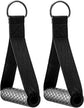 Exercise Cable Handles,Cable Machine Attachment Handles Compatible with Machines,Super Strong Nylon Webbing for Resistance Training(1 Pairs)