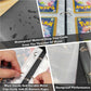 Trading Card Binder 4 Pocket,400 Pockets for Pokemon Cards with Zipper,50 Sleeves Holder Compatible Standard Card,Sport Card,Game Card-Gift Boy and Girl(4-Pockets, Black) Black 4-Pockets