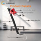Universal Magnetic Weight Stack Pin with Pull Rope - Heavy Duty Gym for Machines | Commercial & Home Accessories Replacement Pins Strength Training Equipment Red
