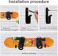 Snowboard Wall Mount & Skateboard Display Rack - Horizontal Hanger Clips for Snowboards, Longboards, Skateboards Space Saving Storage Solution Garage, Bedroom, Living Room (Black, 2 PCS) Black PCS