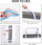 2 Packs Yoga Mat Strap for Carrying, Carrier, Adjustable Sling Exercise Black + Turquoise