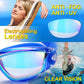 Swim Goggles, 2 Pack Swimming Goggles for Adult Men Women Youth Kids Child Black/Blue(mirrored)