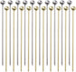 20 PCS Stainless Steel Cocktail Toothpicks, Picks for Drinks, Reusable Skewers Metal Tooth Appetizers (4.3 Inch)