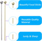20 PCS Stainless Steel Cocktail Toothpicks, Picks for Drinks, Reusable Skewers Metal Tooth Appetizers (4.3 Inch)