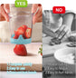 Strawberry Slicer：Fruit Slicer Cup Veggie Salad Speed Cutter for Strawberries Egg Banana Mushroom Cucumber Kiwi the Kitchen Portable Slicing Tool (Blue) Blue