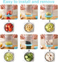 Strawberry Slicer：Fruit Slicer Cup Veggie Salad Speed Cutter for Strawberries Egg Banana Mushroom Cucumber Kiwi the Kitchen Portable Slicing Tool (Blue) Blue