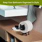 Cat Toilet Roll Holder: Tissue Paper Storage Stand - 3D Printed Black Loo Holder Bathroom Set for Shelf Housewarming Gift Decor (Cat-1Pcs) Cat-1pcs