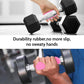 Weight Lifting Grips - Rubber Anti-Slip Workout Grips, Ergonomics Hand Protector Gloves for Gym Training and Exercise, Dumbbell, Bar Pad, Pull Up Men Women, No Sweaty (Red)
