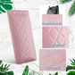 8 Pcs Squeeze Top Sunglasses Case Soft Leather Sunglass Pouch Portable Eyeglass Glasses Bag for Cosmetic Makeup Pink, Light Brown, White, Black