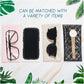 8 Pcs Squeeze Top Sunglasses Case Soft Leather Sunglass Pouch Portable Eyeglass Glasses Bag for Cosmetic Makeup Pink, Light Brown, White, Black