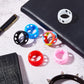 6 Pieces Silicone Anti Slip Ring Non Skid Band Soft Protection Sleeve 25 x 17 mm