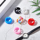6 Pieces Silicone Anti Slip Ring Non Skid Band Soft Protection Sleeve 25 x 17 mm