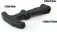 Replacement Lid Latches Compatible with Yeti Tundra & Roadie Cooler and Other Related CoolersDurable Rubber T-Latch Design, 2 Pack,Black