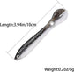 10pcs Soft Bionic Fishing Lure, Plastic Lures, Bass Bait, Freshwater Top Water Saltwater Lures gray