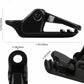 25Pcs Mini Small Camping Tent Tarp Clips, Plastic Crocodile Clip, Windproof Snaps, Awning Clamp for Tarp, Harks - Black