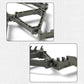 2Pcs Camping Stove Fuel Can Stabilizer, Mini Foldable Outdoor Hiking Cooking Gas Tank Bracket,Foldable Cartridge Canister Tripod (Black)