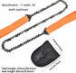 1pc Portable Pocket Chainsaw,High-Performance Steel Rope Chain for Rapid Cutting, Durable Hand Operated Survival Tool, Perfect Outdoor Adventures, Camping, Hiking, Emergency Kits