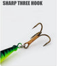 4Pcs Fishing Lure Spinner Baits, Bait Bionic Hard Baits,Metal Rotating Sequin baits for Bass, Trout, Walleye, Northern Pike and Salmon  0.63oz