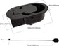 1PC Metal Recliner Handle Replacement Parts ,Premium with Cable, Compatible Most Major Couch Sofa Chair Furniture (1)