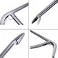 1Pack Fish Hook Remover, Premium Fishing Pliers-Stainless Steel Remover Tool, with Strong Jaw Grip and Serrated Teeth, Suitable for Freshwater Saltwater