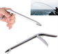 1Pack Fish Hook Remover, Premium Fishing Pliers-Stainless Steel Remover Tool, with Strong Jaw Grip and Serrated Teeth, Suitable for Freshwater Saltwater
