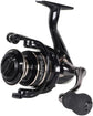 Spinning Reel, Fishing Reel,NX2000-NX7000 Series, Right/Left Handle, EVA Grip, Corrosion-Resistant, Aluminum Spool, Black