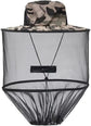1Pack Anti-Mosquito Mesh Fishing Cap, Mosquito Head Net Hat with Removable Hidden Netting，for Outdoor Hiking Gardening Beekeeping