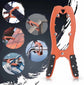 Kayak Anchor Grip,Canoe Grip,Kayak Anchor- Accessories Brush Clamp with Teeth for Fishing Boating Camping 1Pack