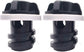 Cooler Drain Plugs Replacement Compatible with YETI Tundra Coolers & Roadie and RTIC Accessories,with Leak Proof Design Plug,2pack, black standard (BWXS-07)