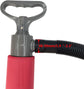 hand Red Bilge Pump for Kayak Canoe and Boat,15.7Inch Manual Portable Hand Water Pumps Sump with Hose