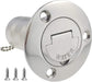 1-1/2"(38mm) Boat Gas/Fuel/Diesel/Water/Waste Deck Fill/Filler with Keyless Cap 1-1/2" Marine Mirror- Polished 316 Stainless Steel Hardware for Yacht Caravan WATER