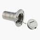 1-1/2"(38mm) Boat Gas/Fuel/Diesel/Water/Waste Deck Fill/Filler with Keyless Cap 1-1/2" Marine Mirror- Polished 316 Stainless Steel Hardware for Yacht Caravan WATER