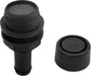 2PCS 5/8" Polypropylene Fuel Vent, Plastic Marine Thru Hull Exhaust Applicable to Connecting Φ 16Mm Hose Ventilation Device,Black
