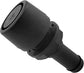 2PCS 5/8" Polypropylene Fuel Vent, Plastic Marine Thru Hull Exhaust Applicable to Connecting Φ 16Mm Hose Ventilation Device,Black