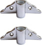 2PCS 316 Stainless Steel Row Lock Oarlock Socket Support Bracket for 1/2" Shank