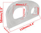 Aluminum Bow Eye，Buckle Rope Hole Marine Boat Eye Tie Off Docking Anchoring Fishing Duck Rowboat Jon Hardware Fittings