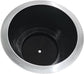 4Pcs Cup Holder Insert Plastic Universal Drop in Chrome with Drain, for RV Boat Car, Pontoon Table Sofa