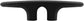 MARINRE 4 PCS Marine Black Nylon Cleat Open Base 4-1/2 in Heavy-Duty Boat Deck and Anchor Line w/Finish