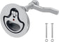 Boat Cam Latch Flush Pull Hatch Lift Stainless Steel with Back Plate Fasteners Screws