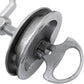 Boat Cam Latch Flush Pull Hatch Lift Stainless Steel with Back Plate Fasteners Screws